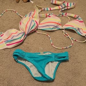 Victoria's Secret Turquoise Bikini Bottom